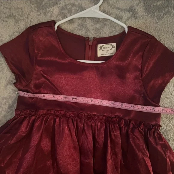 SOLD Joyfolie Lorelei Dress (Burgandy) - Picture 4 of 11